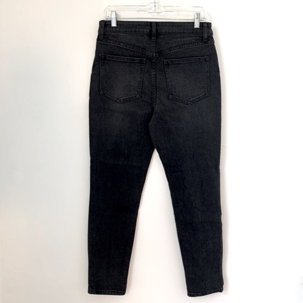 No Boundaries High Rise Distressed Star Black Jeans 30 - Picture 4 of 7